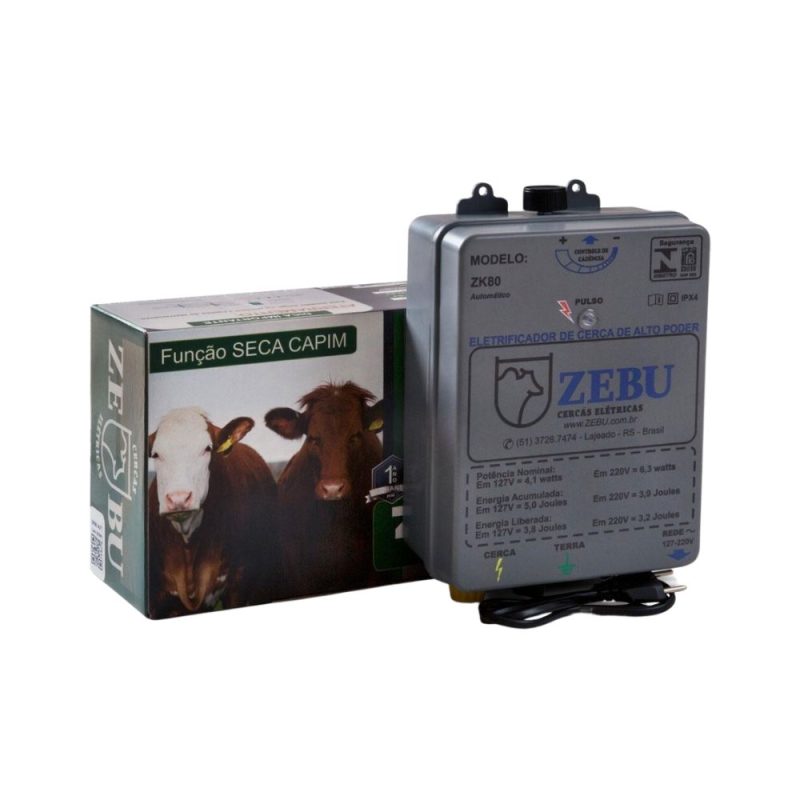 Eletrificador de Cerca Zebu 2TT3 Automático Bivolt 1,3 Joules