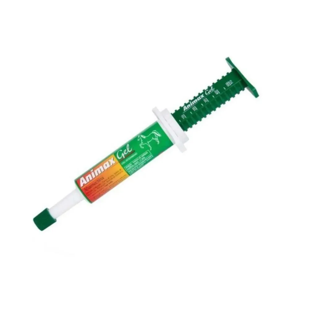 Vermifugo para Equinos Animax Gel 10grs Vermifugo para Equinos Animax Gel 10grs