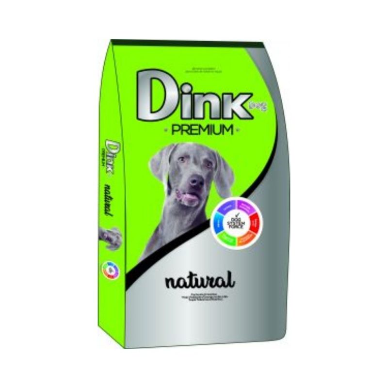 Ração Dink Dog Natural Cães Adultos 25Kg