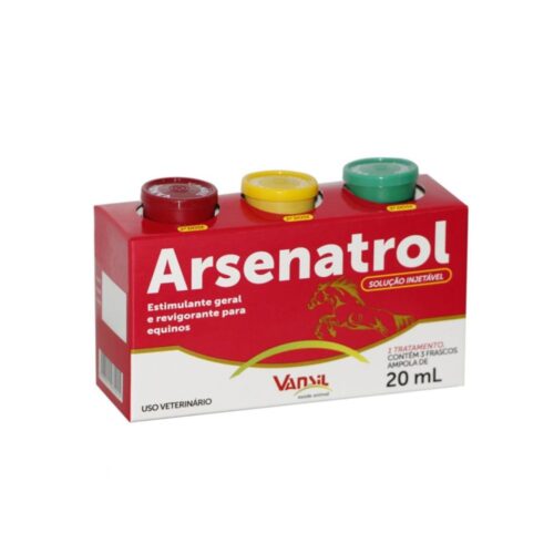 Arsenatrol Injetavel 3x20mL Arsenatrol Injetavel 3x20mL