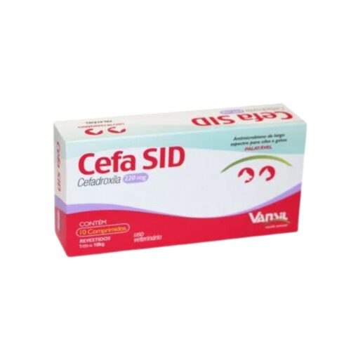 Cefa Sid 220Mg com 10 comprimidos Cefa Sid 220Mg com 10 comprimidos