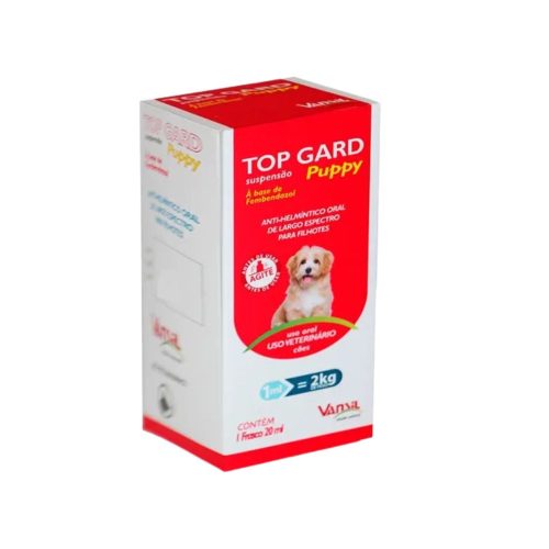 Vermifugo para Filhotes Top Gard Puppy 20mL Vermifugo para Filhotes Top Gard Puppy 20mL