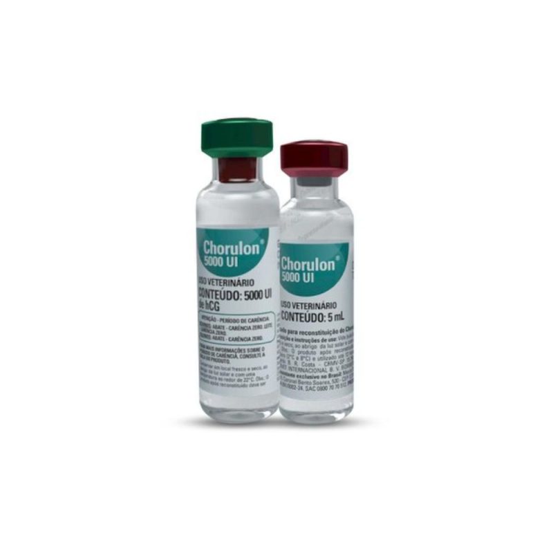 Chorulon 5000 UI MSD + Solvente 5 mL