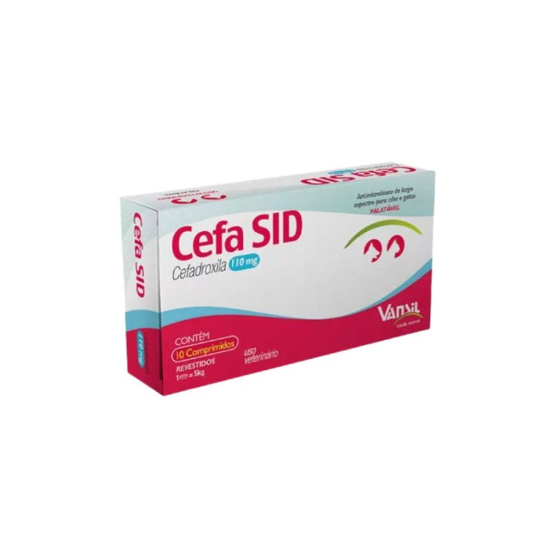 Cefa Sid 110Mg com 10 comprimidos Cefa Sid 110Mg com 10 comprimidos