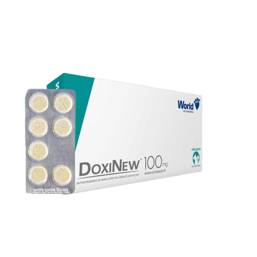 Antibiotico Doxinew World 100Mg Blister com 7 Comprimidos