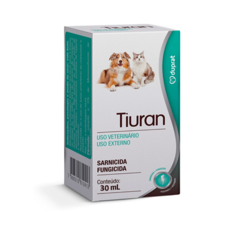 Sabonete Sarnicida Duprat Tiuran para Cães e Gatos 80 g
