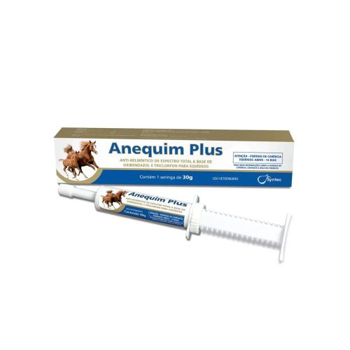 Vermifugo para Equinos Anequim Plus 30g Vermifugo para Equinos Anequim Plus 30g