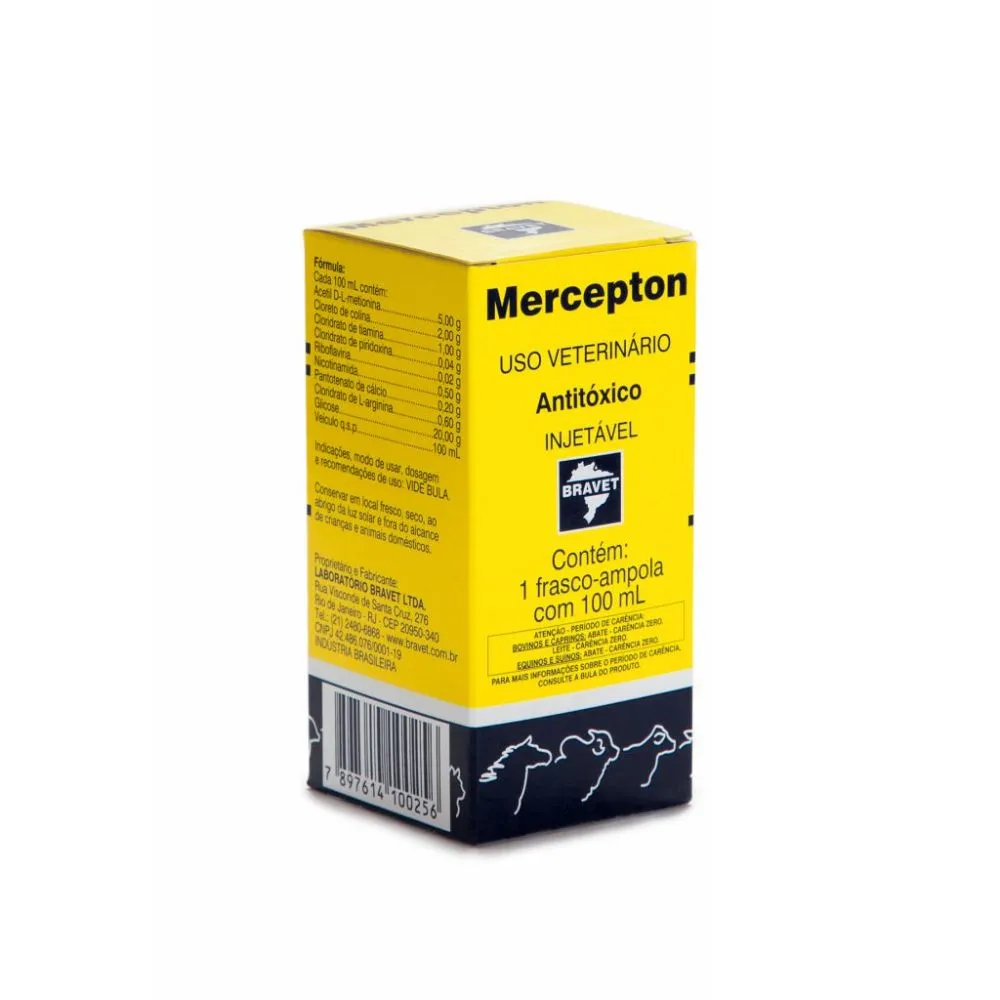 Mercepton Injetavel 100mL Mercepton Injetavel 100mL