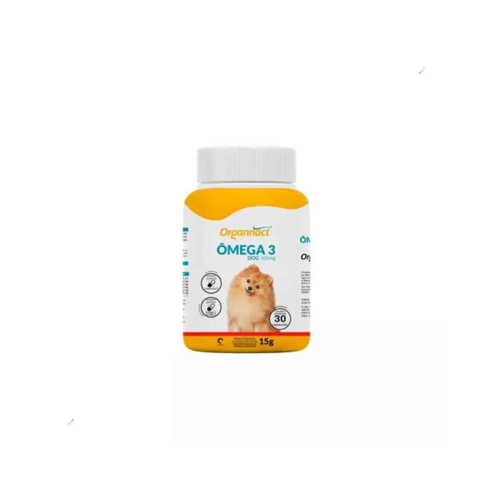 Omega 3 Dog 500Mg 30 Capsulas Omega 3 Dog 500Mg 30 Capsulas