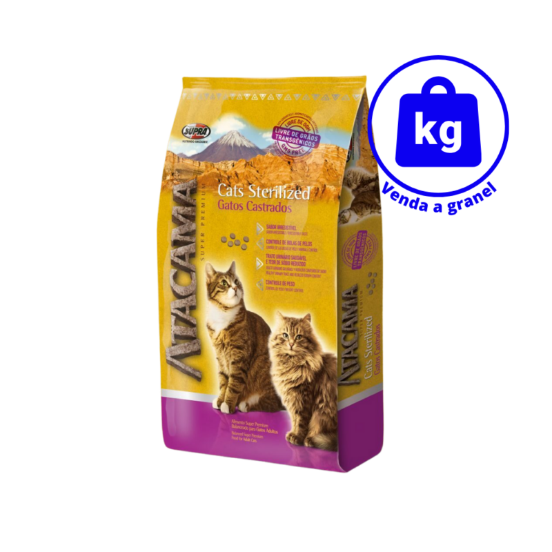 Ração Atacama para Gatos Castrados a GRANEL Ração Atacama para Gatos Castrados a GRANEL