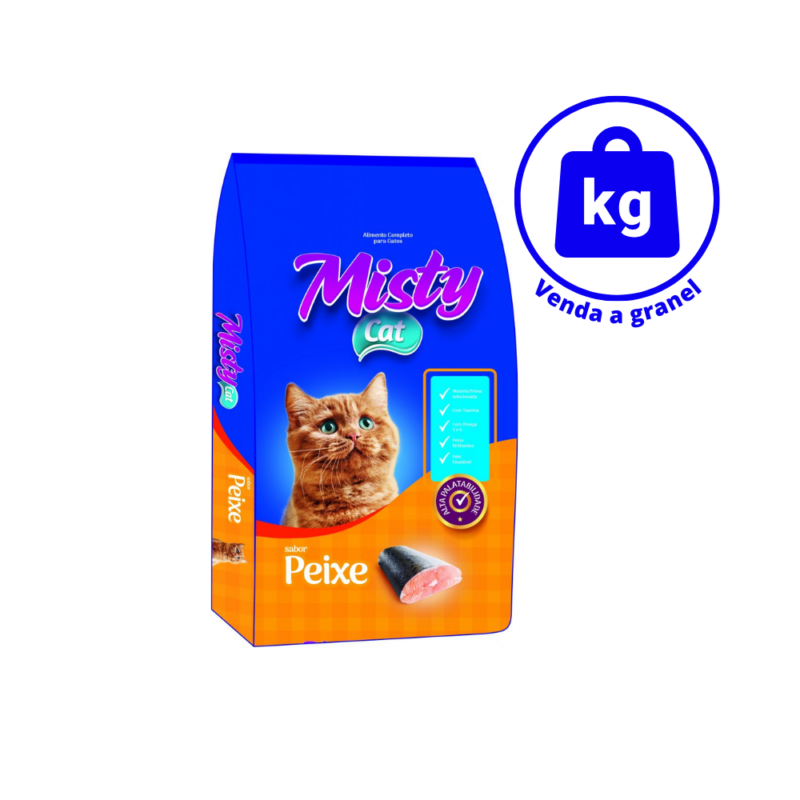 Ração Misty Cat Peixe a GRANEL