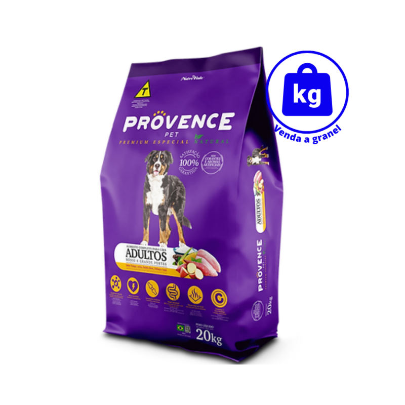 Ração Provence Cães Adultos a GRANEL