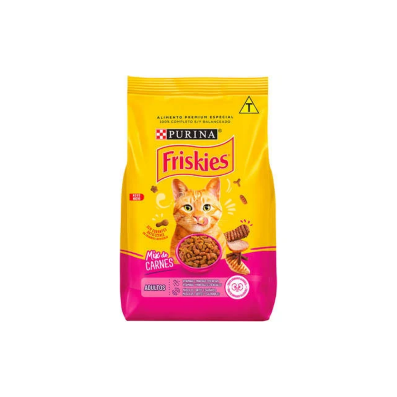 Ração Friskies Gatos Adultos Mix de Carnes 20Kg