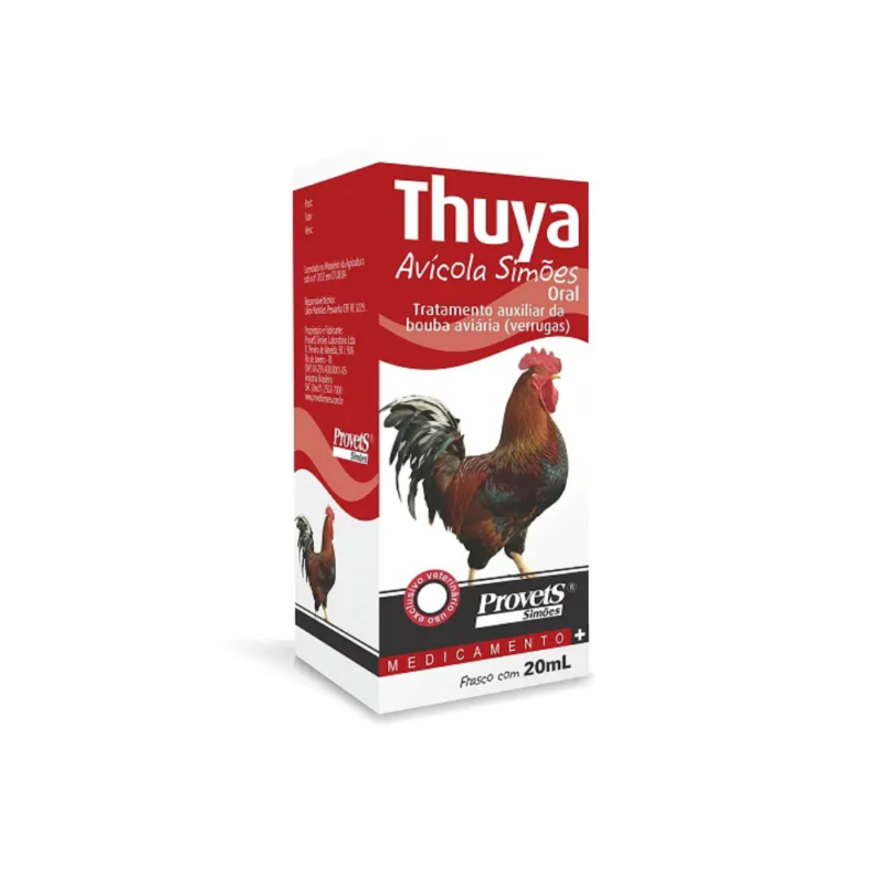 Thuya Avicola Sumões 20mL Thuya Avicola Sumões 20mL