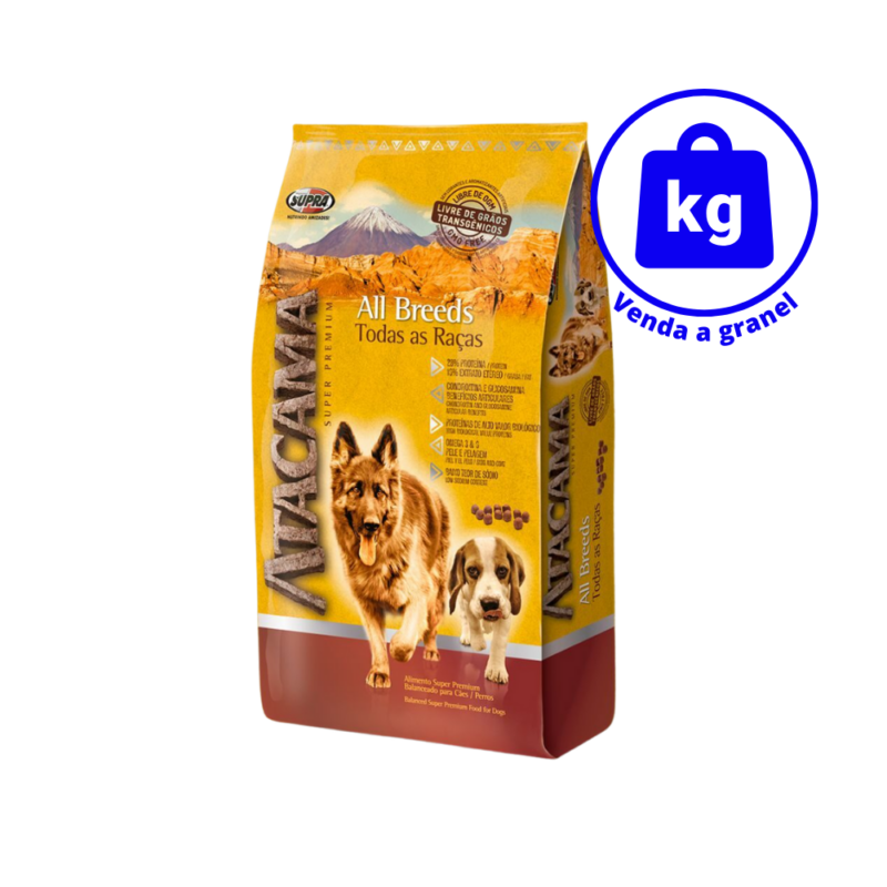 Ração Atacama Cães Adultos All Breeds a GRANEL