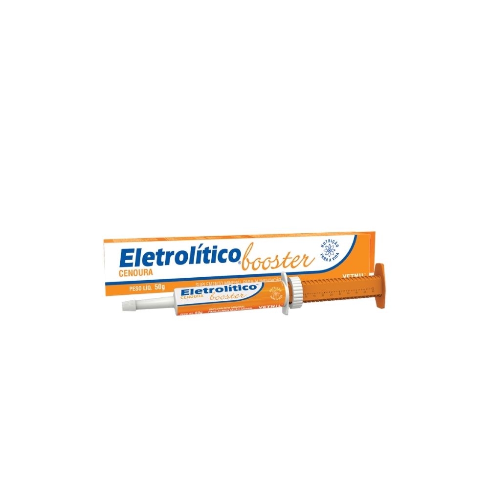 Eletrolitico Booster Cenoura 50gr Eletrolitico Booster Cenoura 50gr