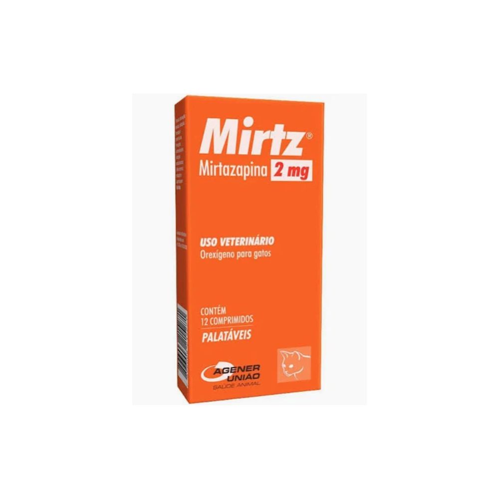 Mirtz 2mg com 12 comprimidos Mirtz 2mg com 12 comprimidos