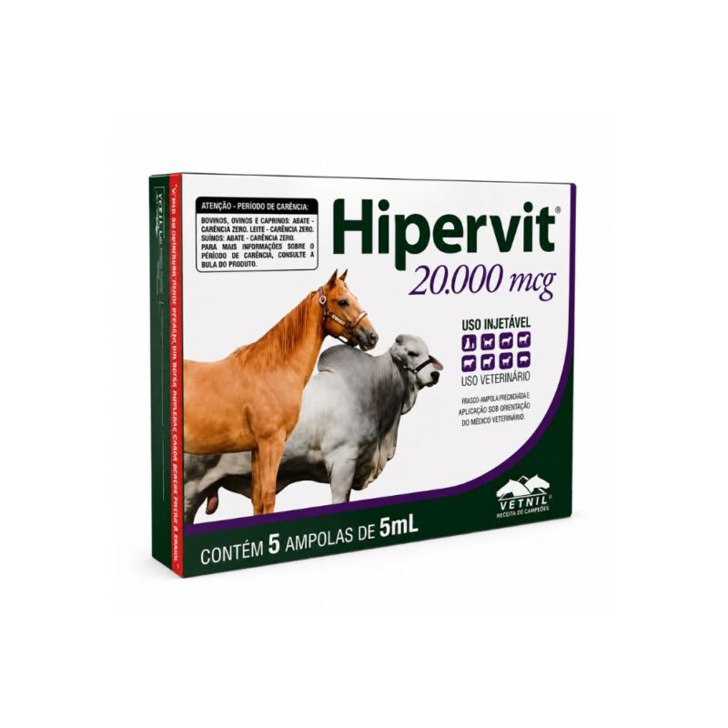 Hiperrvit 20000 MCg Ampola 5mL