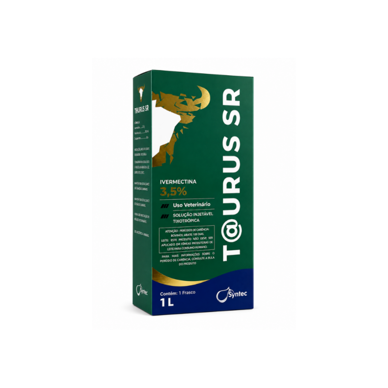 Taurus SR Ivermectina 3,5% Frasco 1 Litro Taurus SR Ivermectina 3,5% Frasco 1 Litro