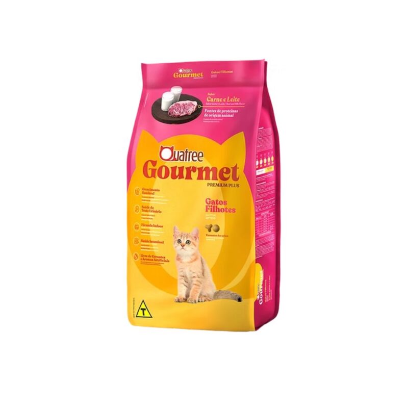 Racao Quatree Gourmet Gatos Filhotes 20Kg Racao Quatree Gourmet Gatos Filhotes 20Kg