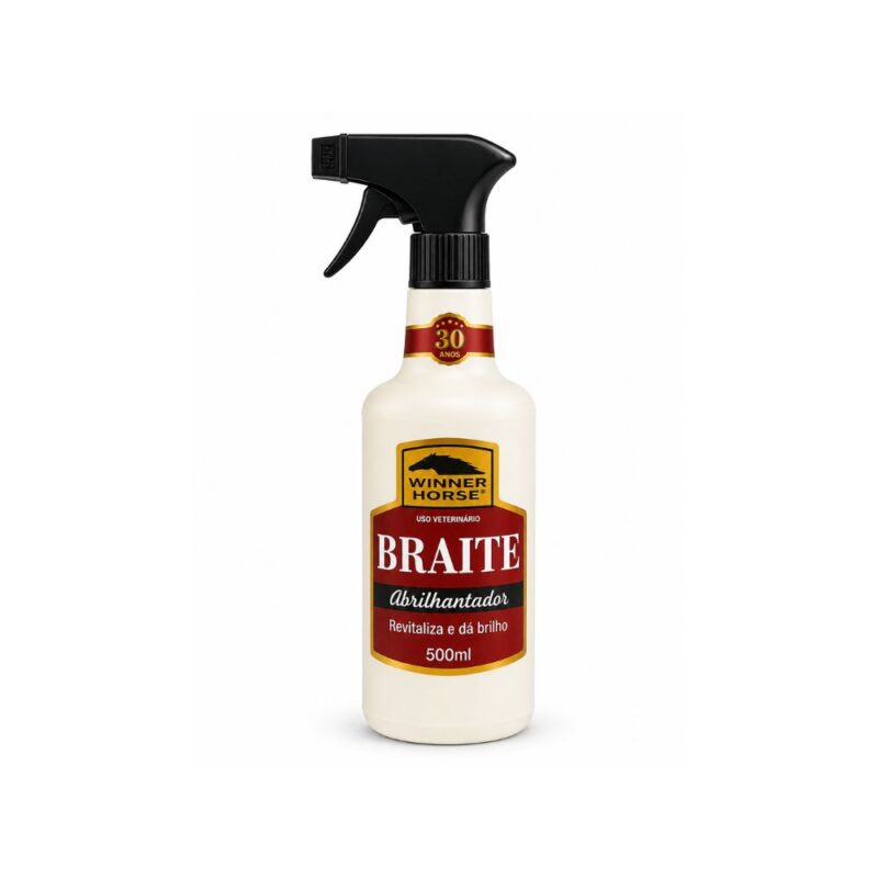 Braite Abrilhantador Winner Horse 500 mL com aplicador Braite Abrilhantador Winner Horse 500 mL com aplicador