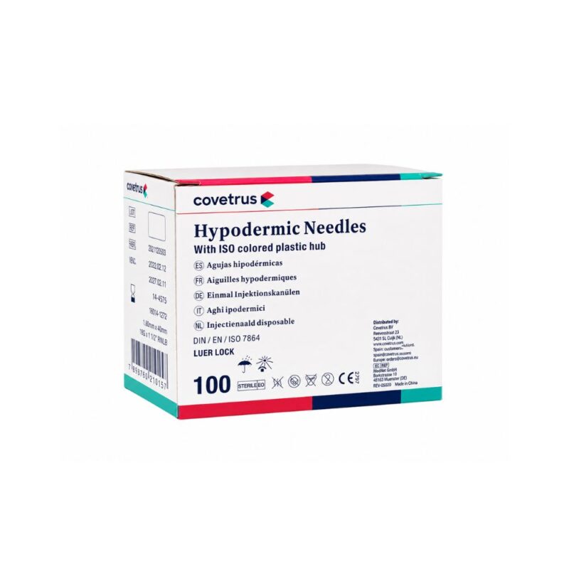 Agulha Hipodermica Branca 16x40 MM Caixa com 100 Unidades Agulha Hipodermica Branca 16x40 MM Caixa com 100 Unidades