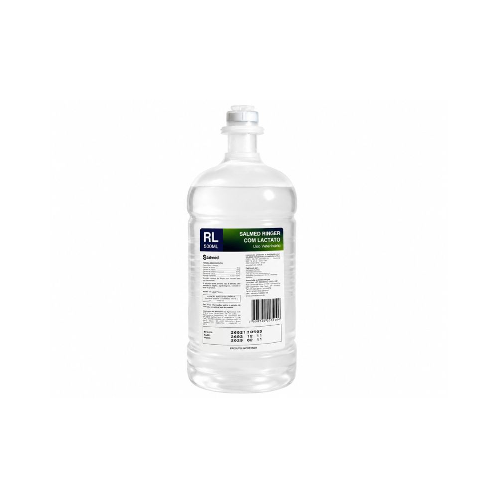 Soro Salmed Ringer Lactato 500 ML Soro Salmed Ringer Lactato 500 ML
