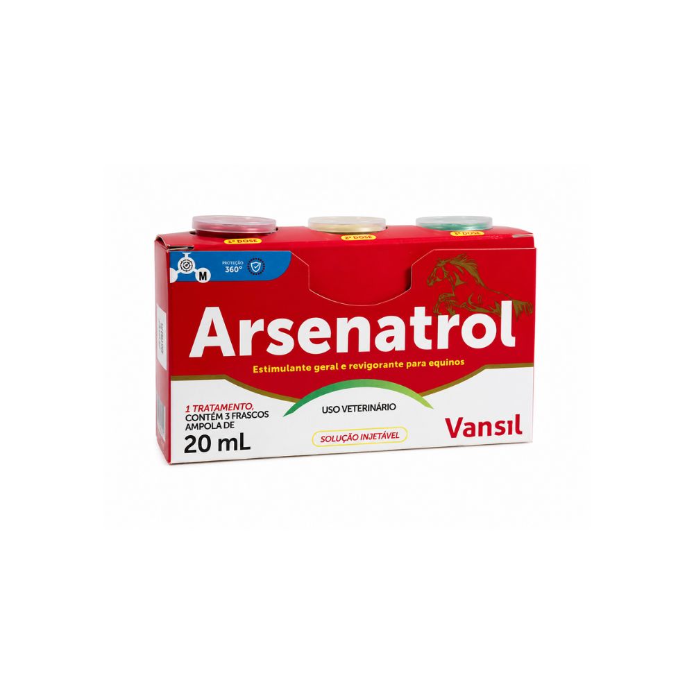 Arsenatrol Injetavel 3x20mL Arsenatrol Injetavel 3x20mL