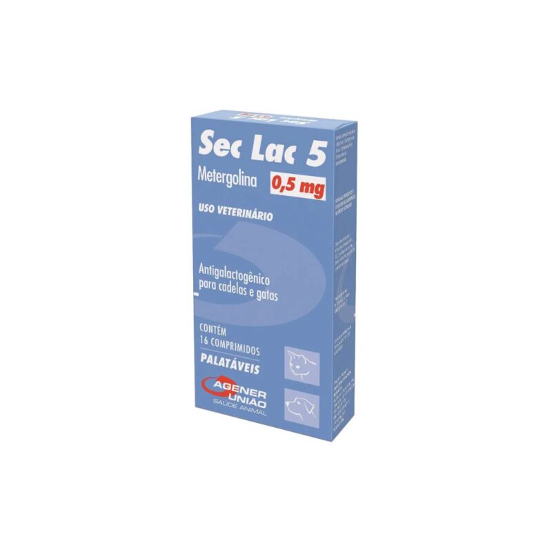 Sec Lac 0,5mg com 16 comprimidos