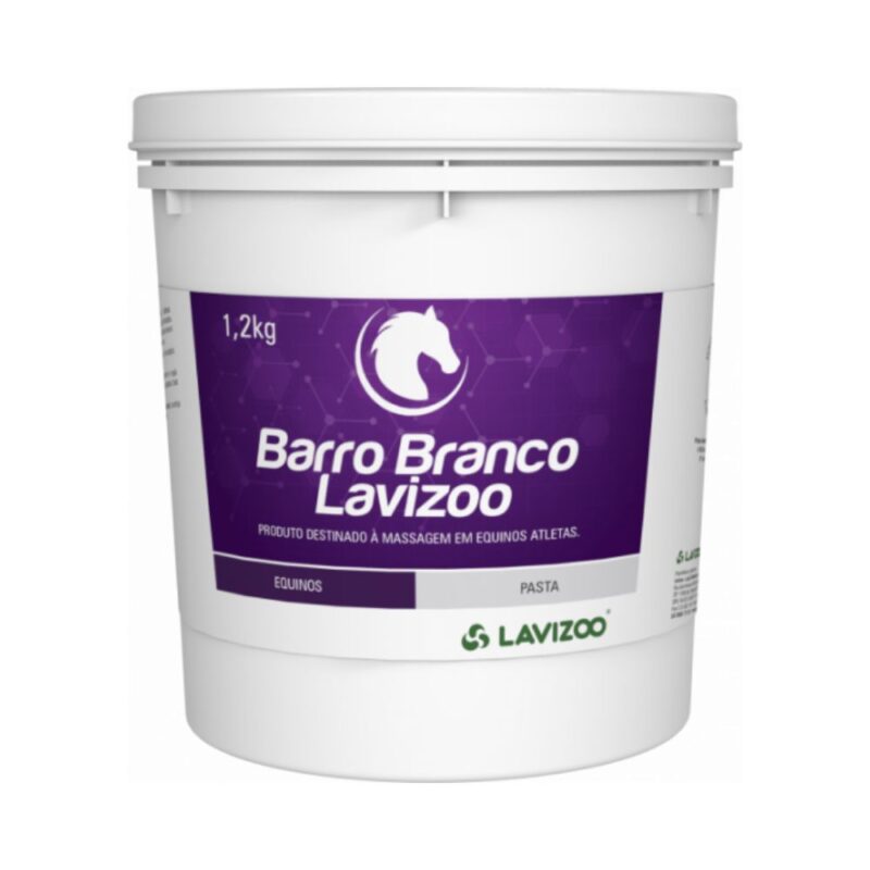 Barro Branco Lavizoo 1,2Kg Barro Branco Lavizoo 1,2Kg