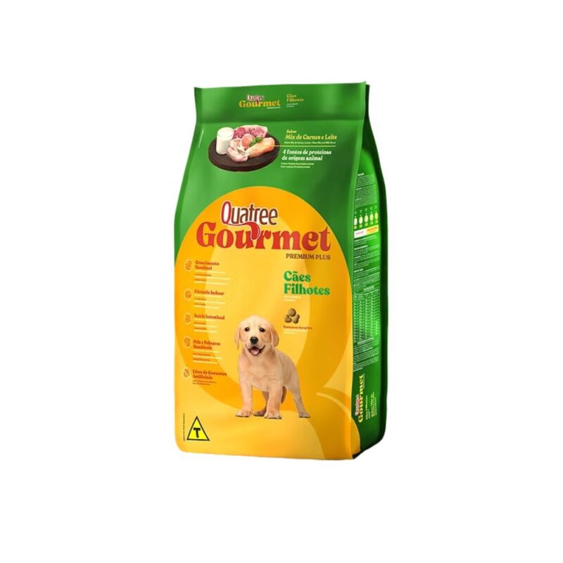 Ração Quatree Gourmet Cães Filhotes 15Kg