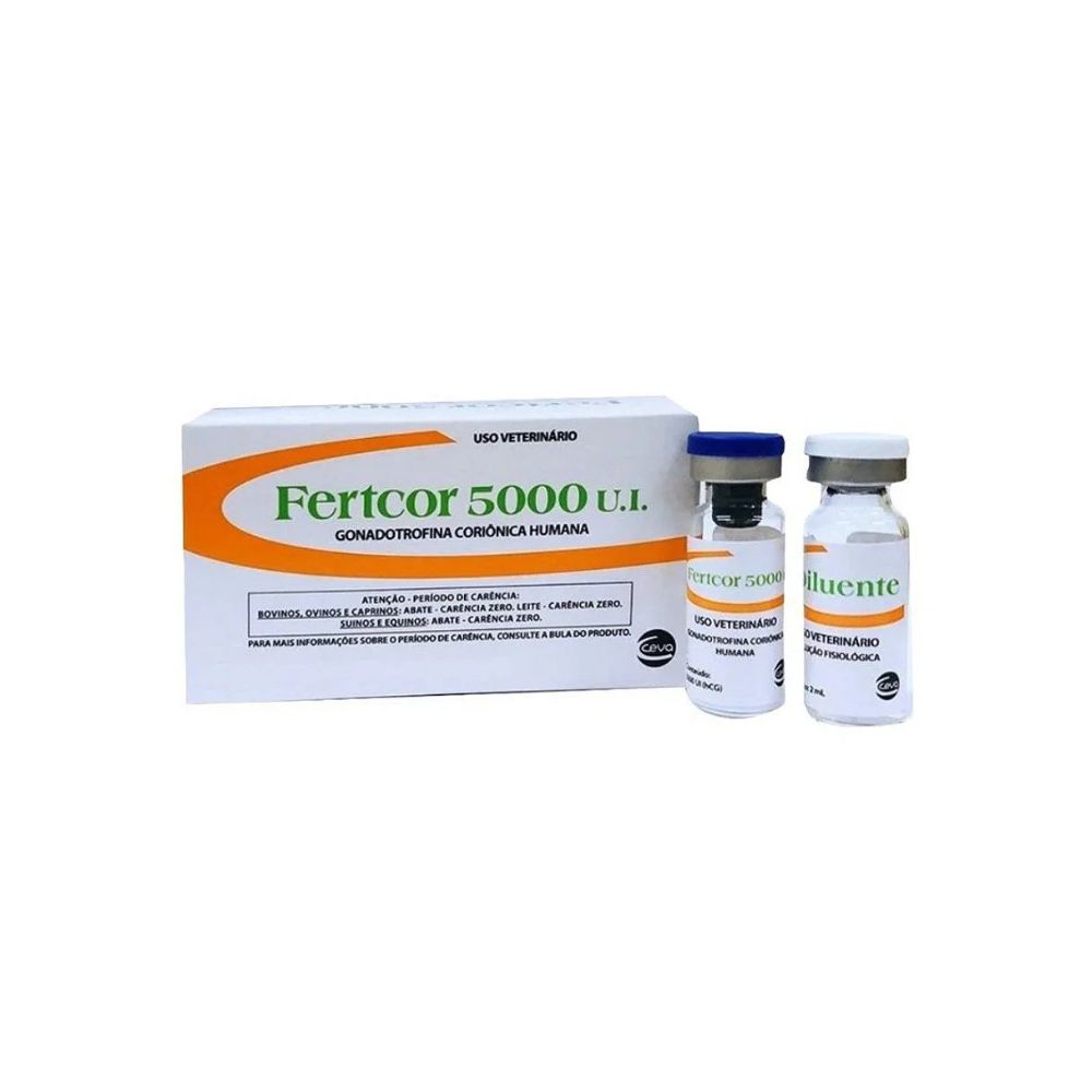 FertCor HCG 5000 Ui 1 Ampola e 1 Diluente FertCor HCG 5000 Ui 1 Ampola e 1 Diluente