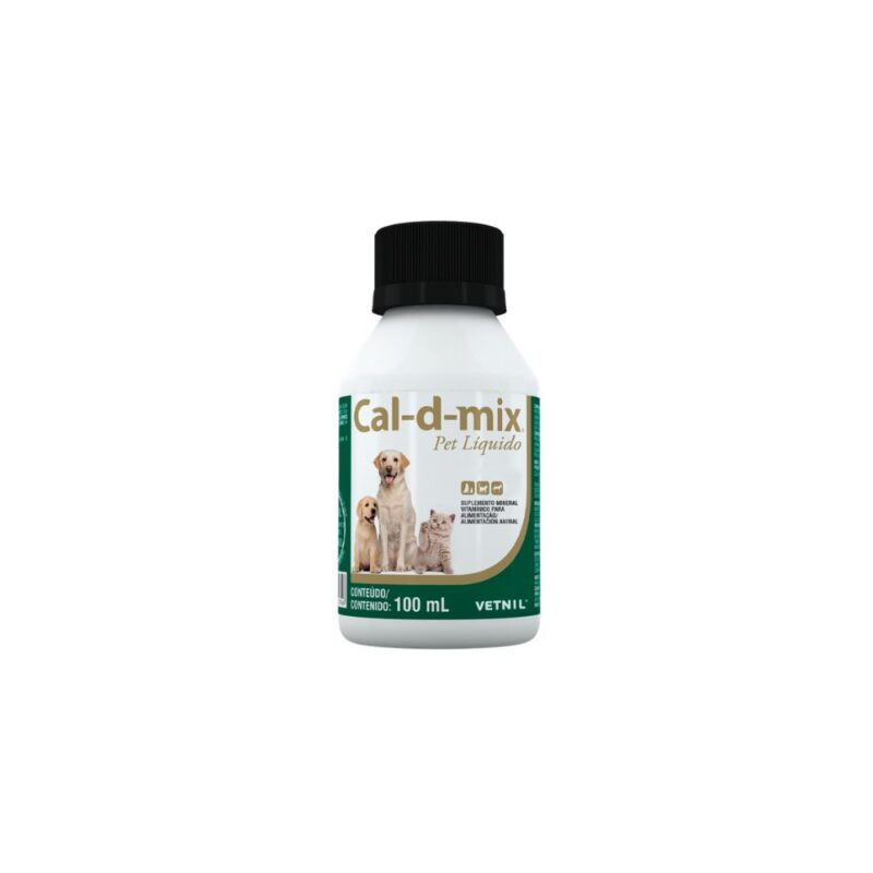 Cal-D Mix Pet Liquido 100mL Cal-D Mix Pet Liquido 100mL