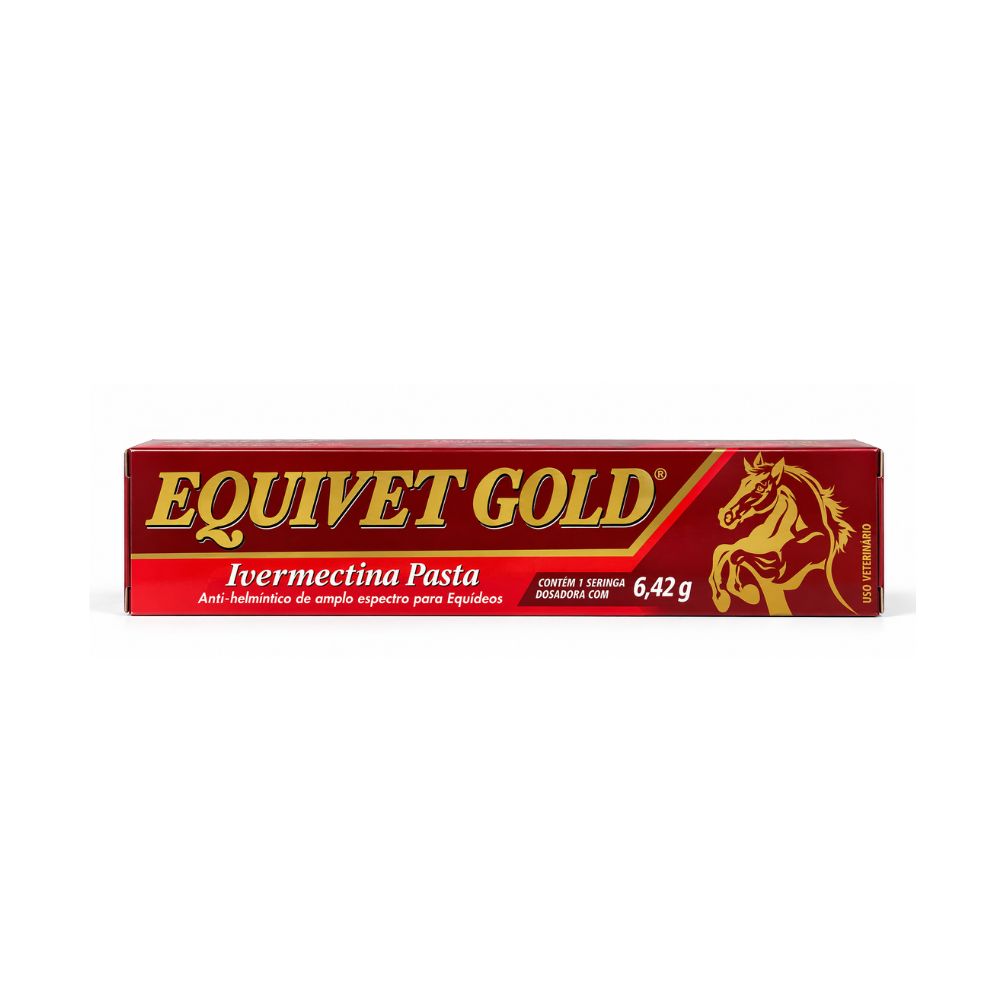 Vermifugo para Equinos Equivet Gold 6,42g Vermifugo para Equinos Equivet Gold 6,42g