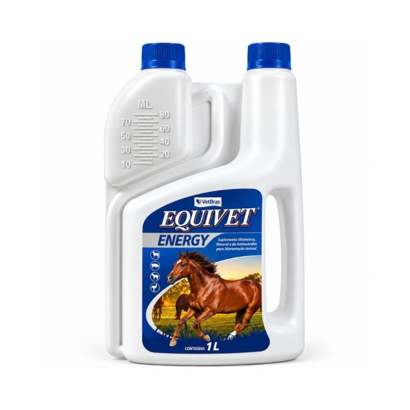 Suplemento para Equinos Equivet Energy 1L Suplemento para Equinos Equivet Energy 1L
