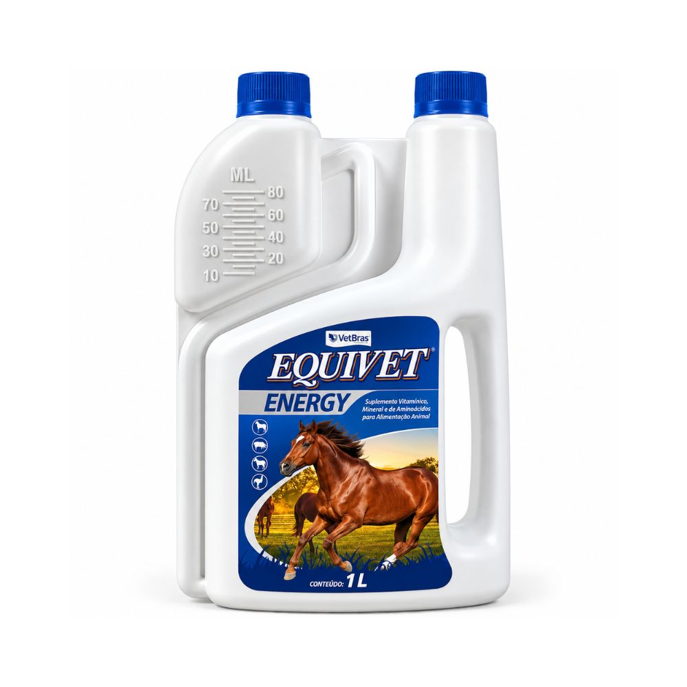 Suplemento para Equinos Equivet Energy 1L Suplemento para Equinos Equivet Energy 1L