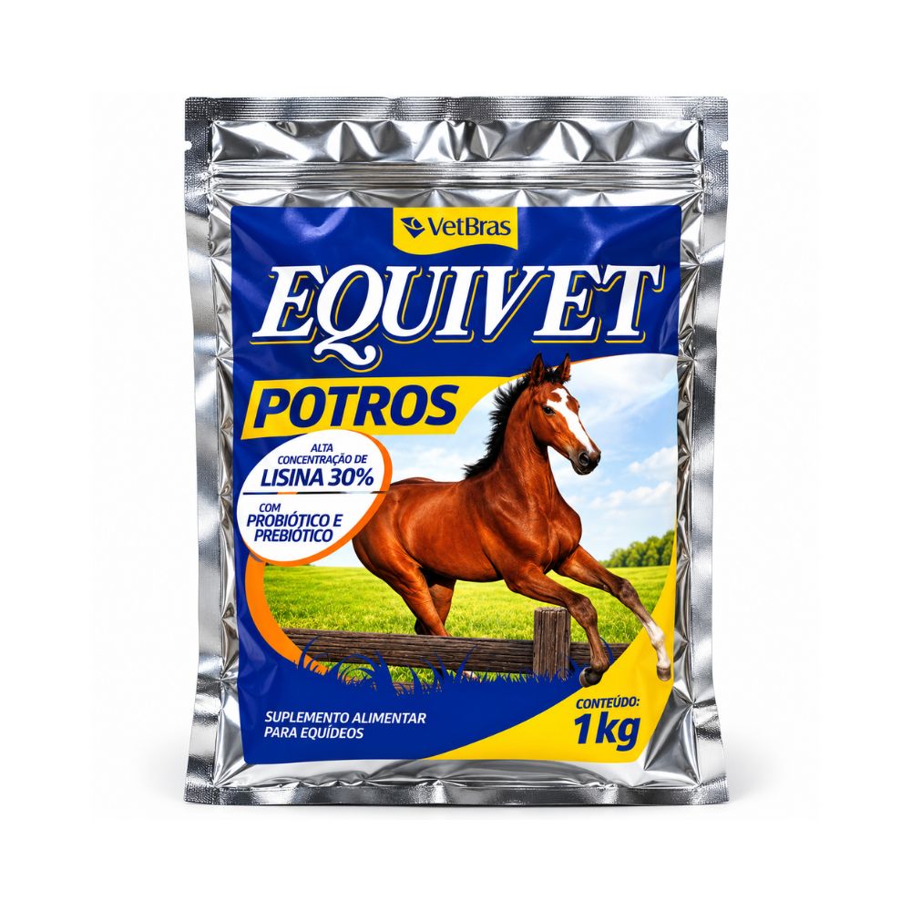Suplemento para Potros Equivet Potros 1Kg Suplemento para Potros Equivet Potros 1Kg